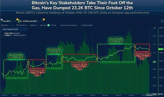 Cá voi Bitcoin đang chốt lời! 📈

Địa chỉ nắm giữ 10–...