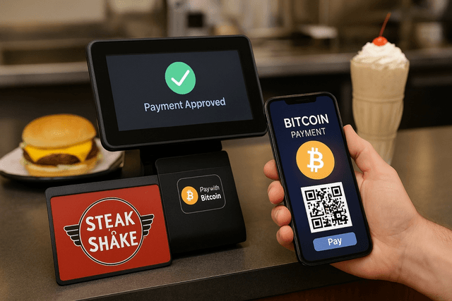 🚨 Steak 'n Shake hiện đã chính thức chấp nhận $BTC  via the ...