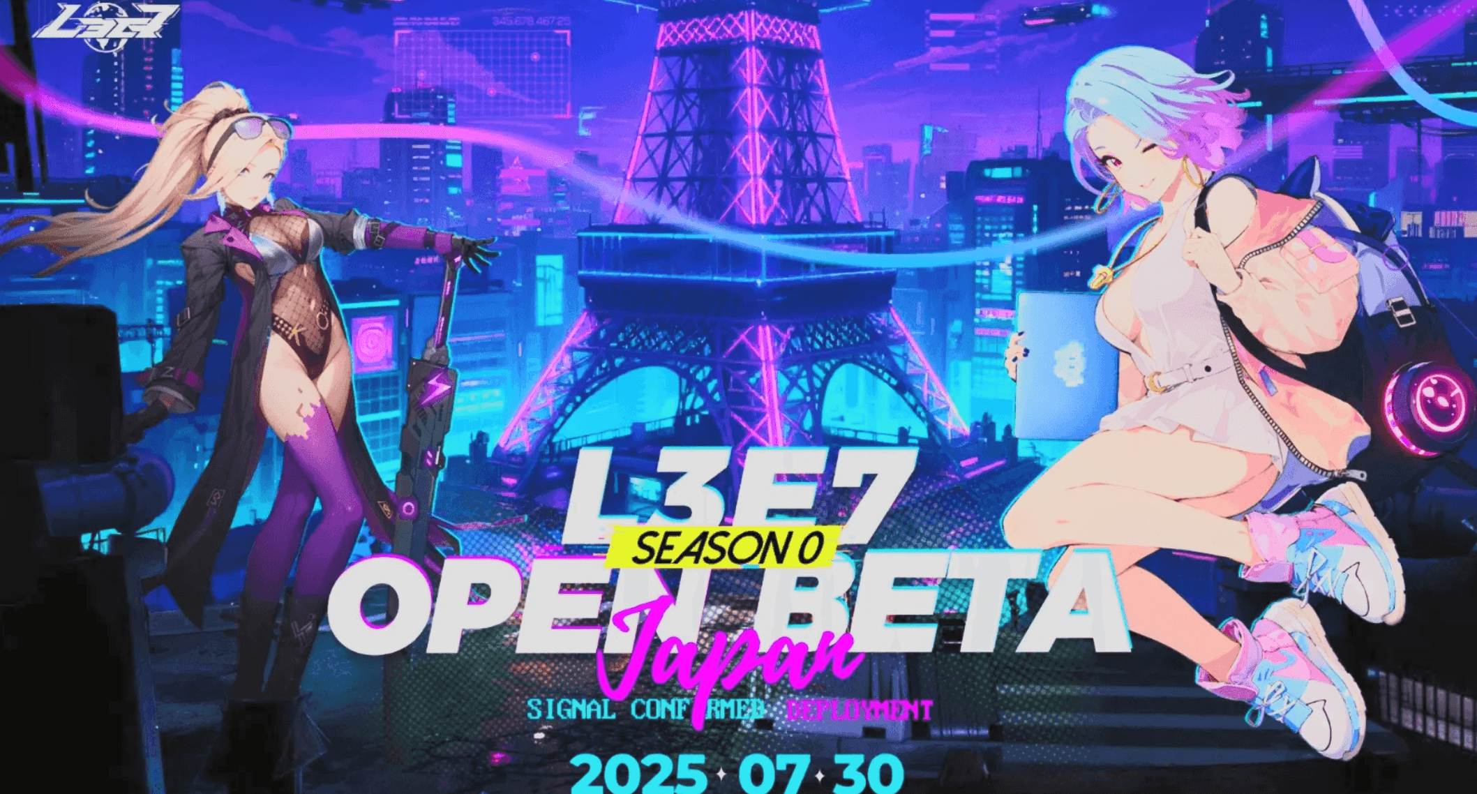 L3E7 Open Beta ra mắt với thế giới Cyberpunk và tích hợp ví
