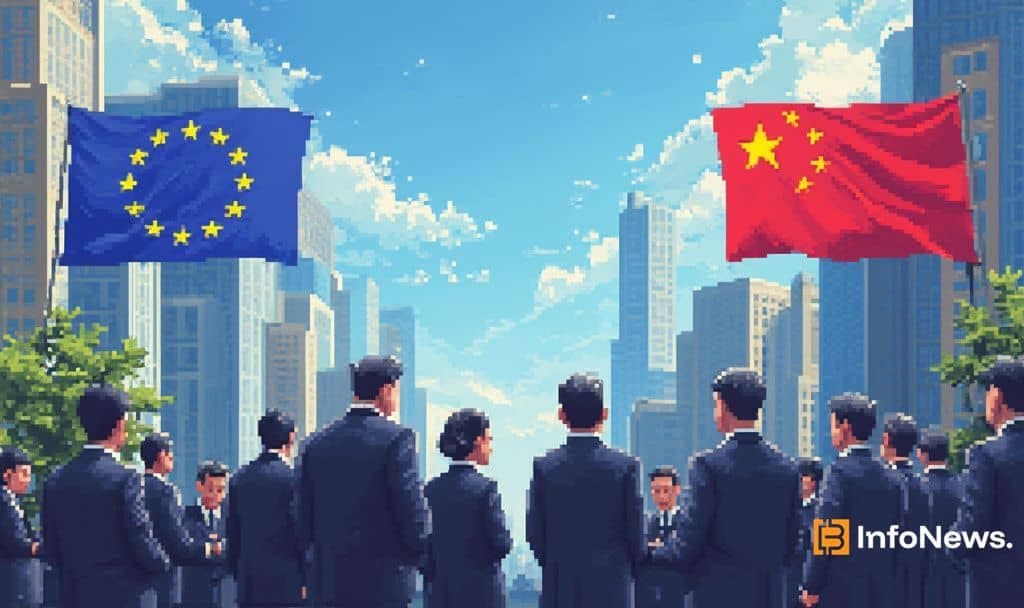 EU và Trung Quốc tập trung vào Blockchain trong bối cảnh căng thẳng thuế quan